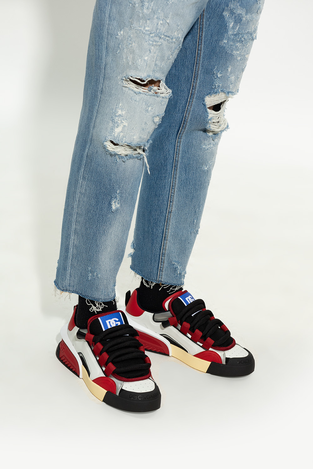 Multicolour 'Portofino' sneakers Dolce & Gabbana - dolce